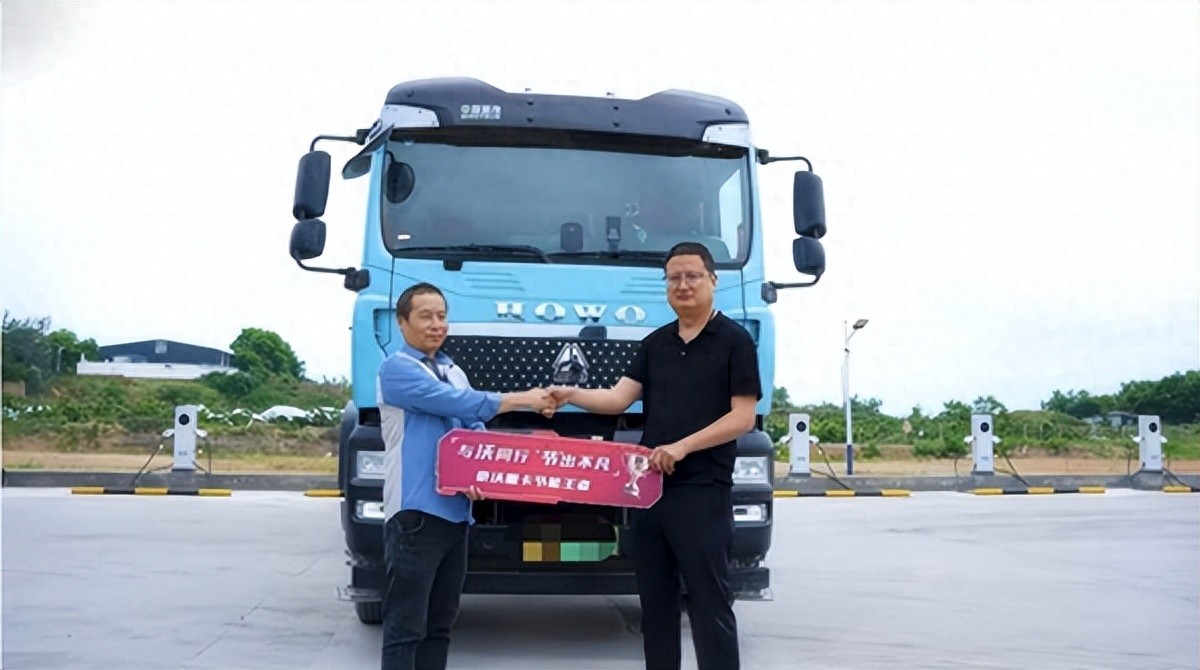 百公里電耗90.11kwh，豪沃TX新能源牽引車實力出圈