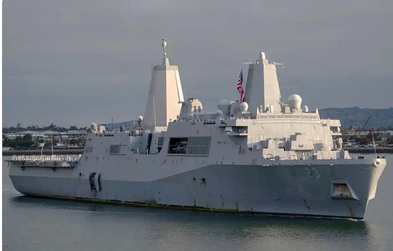 一美國海軍陸戰隊員從軍艦上離奇失蹤，至今仍下落不明