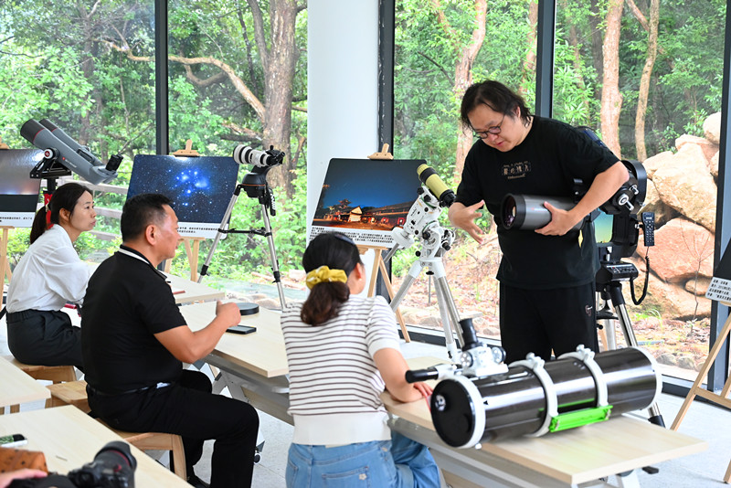 皖疆協作千里援建 祁門蘆荔有了專業觀星台