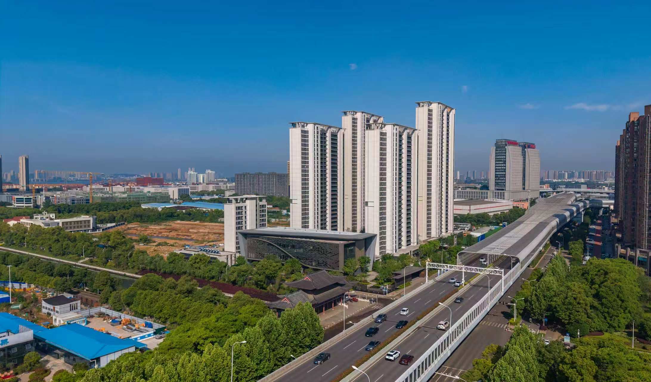 在漢央企助力 武漢又一重點項目完工