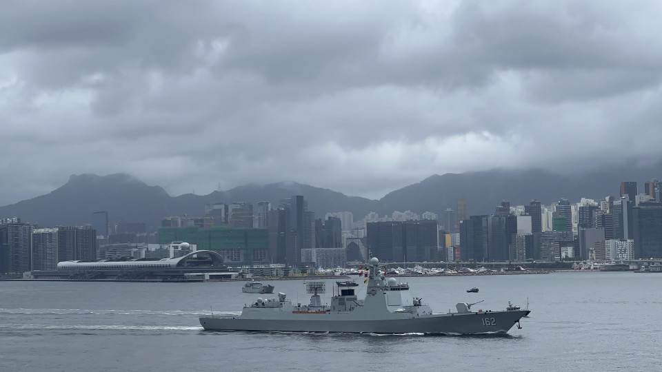 南寧艦編隊發祝福電：感謝香港安全護衛 港人熱情好客倍感暖心