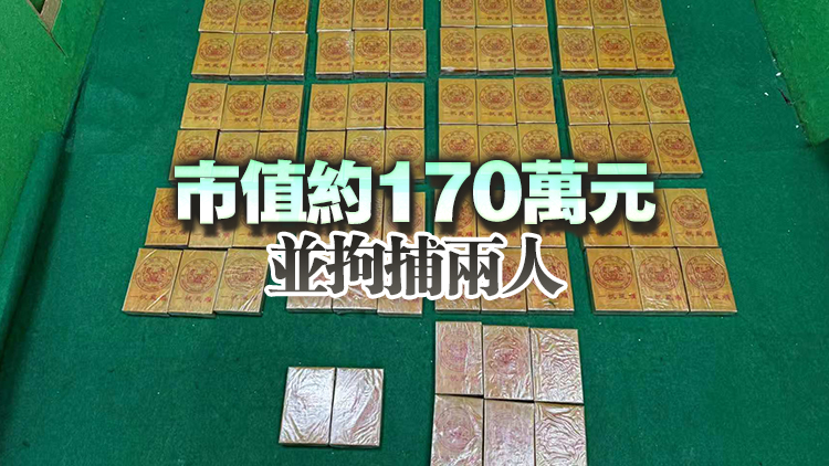 海關機場偵破一宗空運販毒案 檢獲約30公斤懷疑海洛英