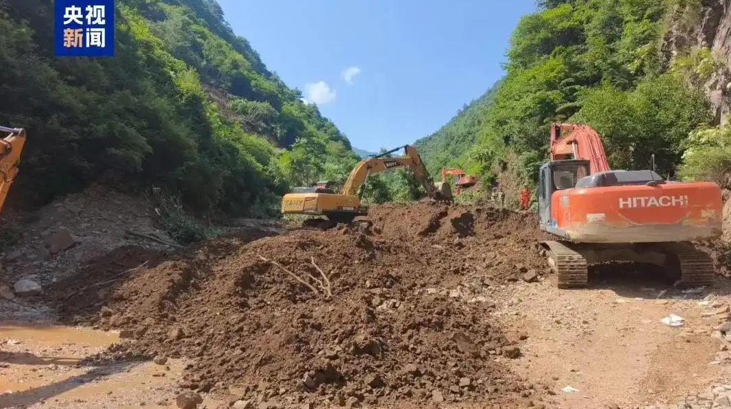 甘肅宕昌山體滑坡已找到21人 5人經搶救無效死亡