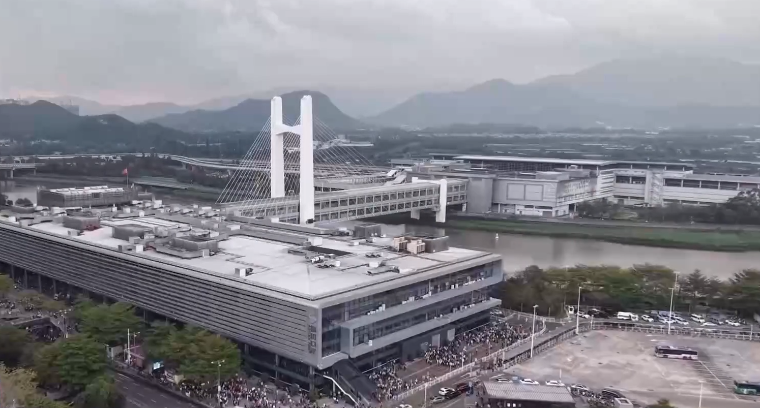 有片丨新皇崗口岸建設衝刺收官