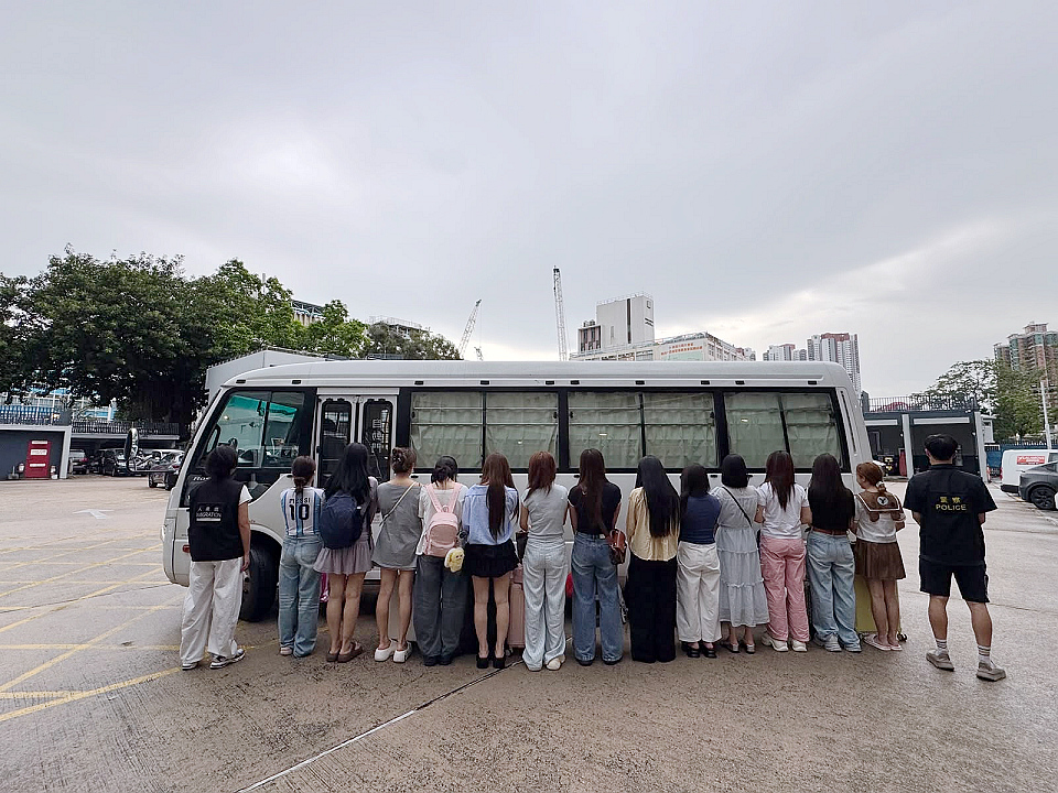 元朗掃黃拘24名內地女