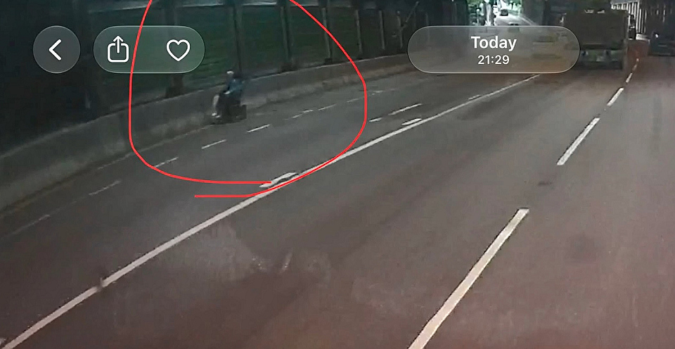有片〡好心車長屯門公路救輪椅老翁 網民：打去九巴表揚佢