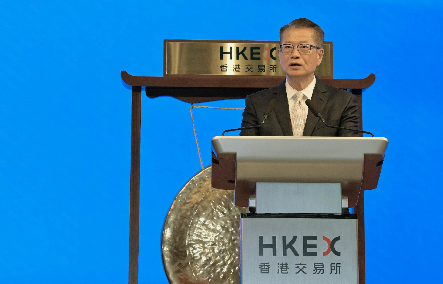 兩內地科企在港上市 陳茂波：冀香港股票市場繼續做大做強