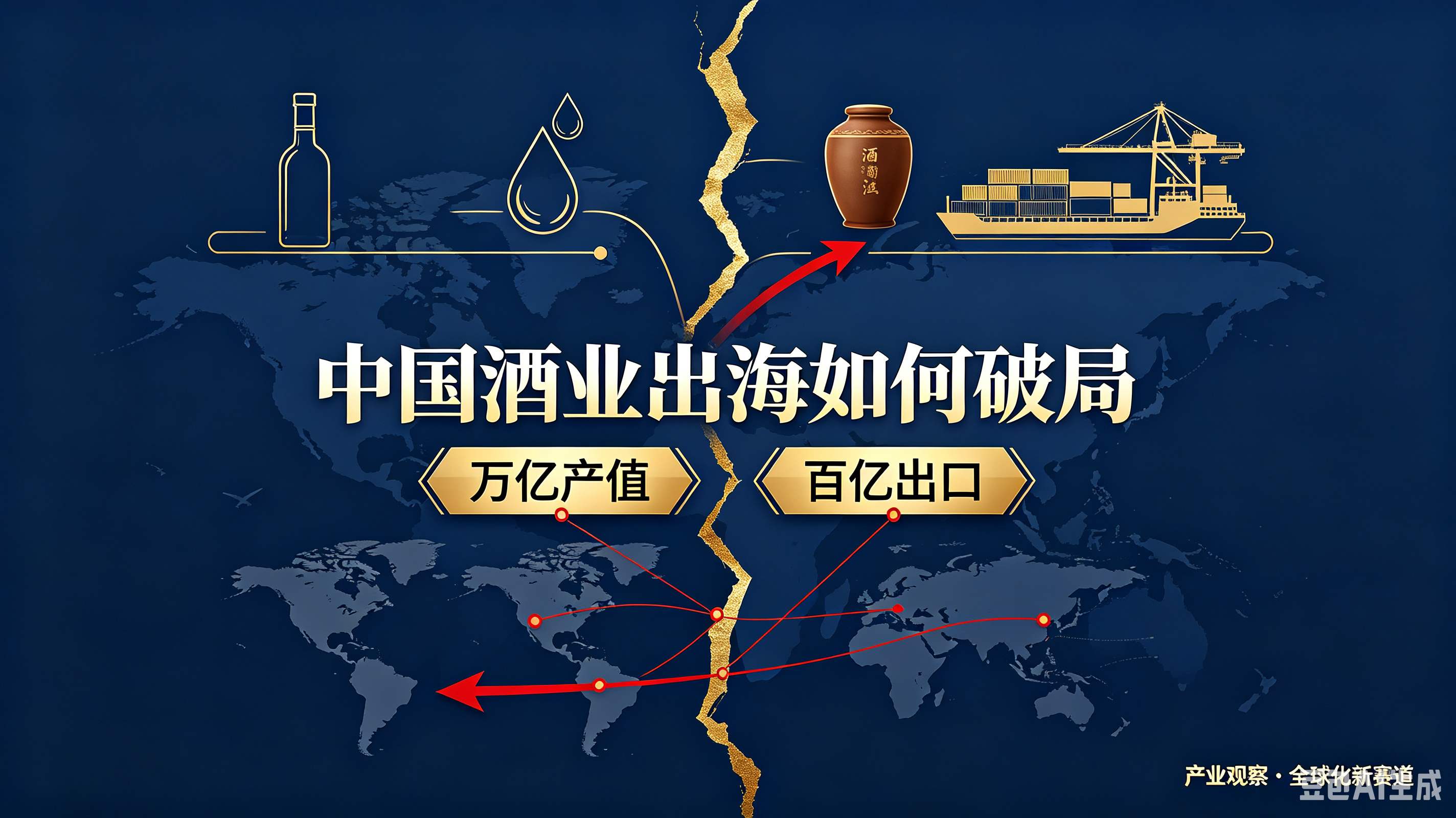 萬億產值、百億出口：中國酒業出海困局與破局路徑洞見