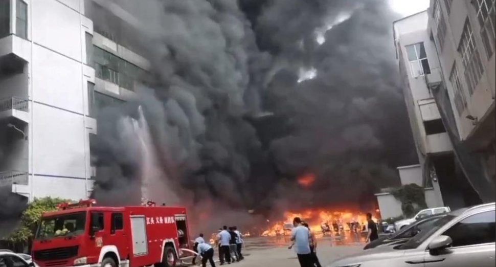 福建晉江鞋廠火災已造成28人死亡