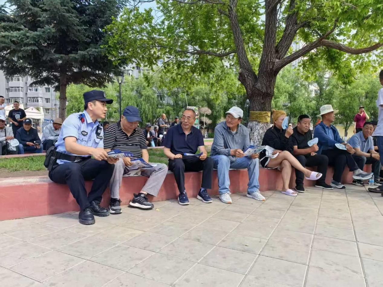 哈市呼蘭警方多點發力築牢全民反詐「心」防線
