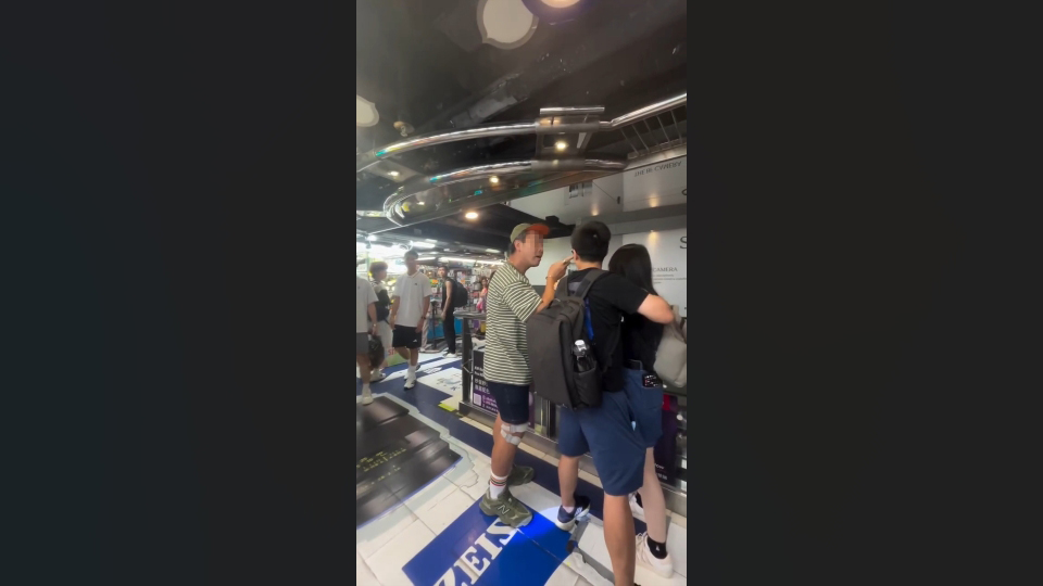 涉旺角星際商場推撞年輕情侶又逼迫道歉 消防員自首並被捕 
