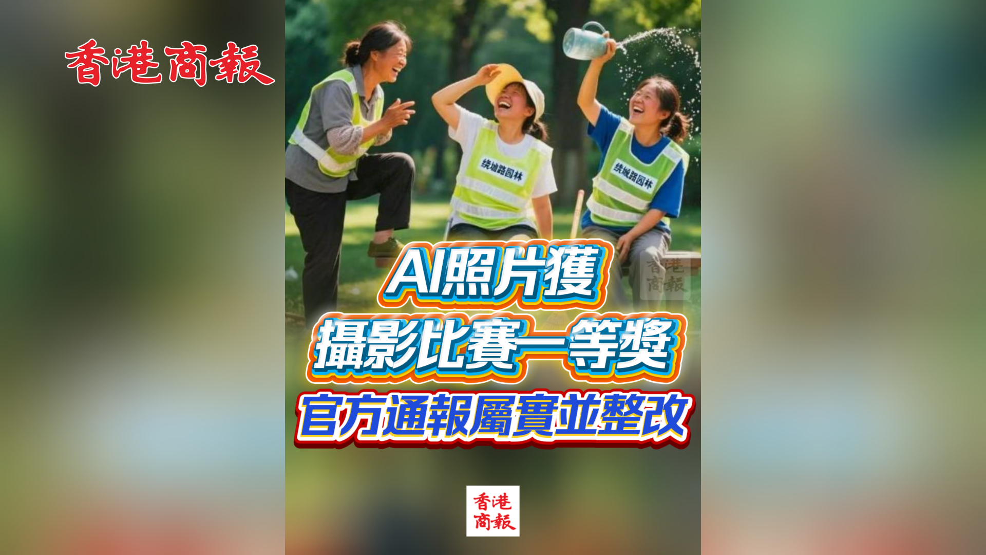 有片丨AI照片獲攝影比賽一等獎 官方通報屬實並整改