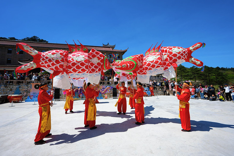 黃山雲麓北海賓館推出民俗大戲《北海雲霓頌》