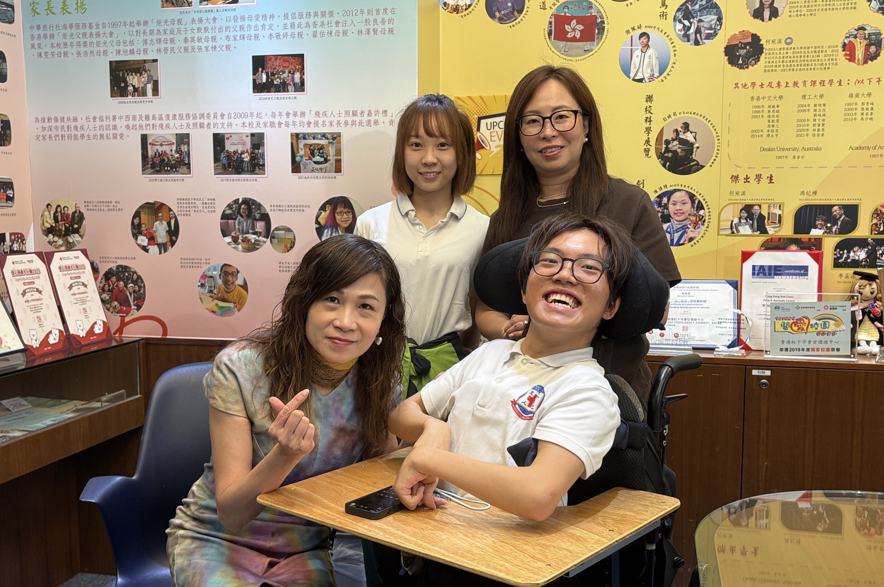 香港紅十字會轄下特殊學校應屆DSE考生勇敢追夢