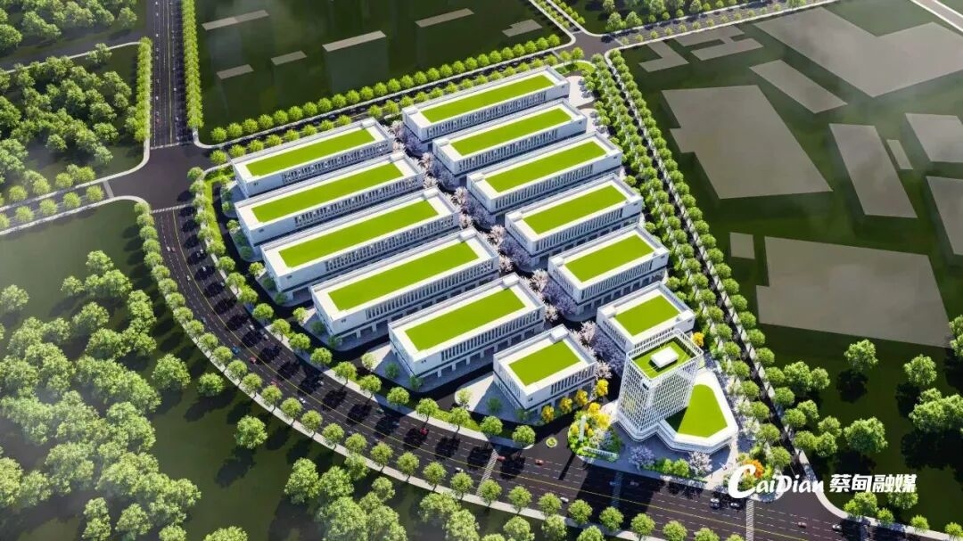 築巢聚 「芯」 強鏈補鏈 武漢市蔡甸區武漢半導體裝備產業園全速建設衝刺年底投用