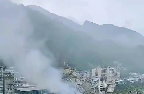 重慶彭水縣山體崩塌已致8人死亡