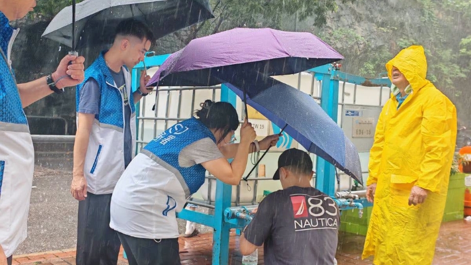 水務署：筲箕灣一帶食水供應已於上午近11時陸續恢復