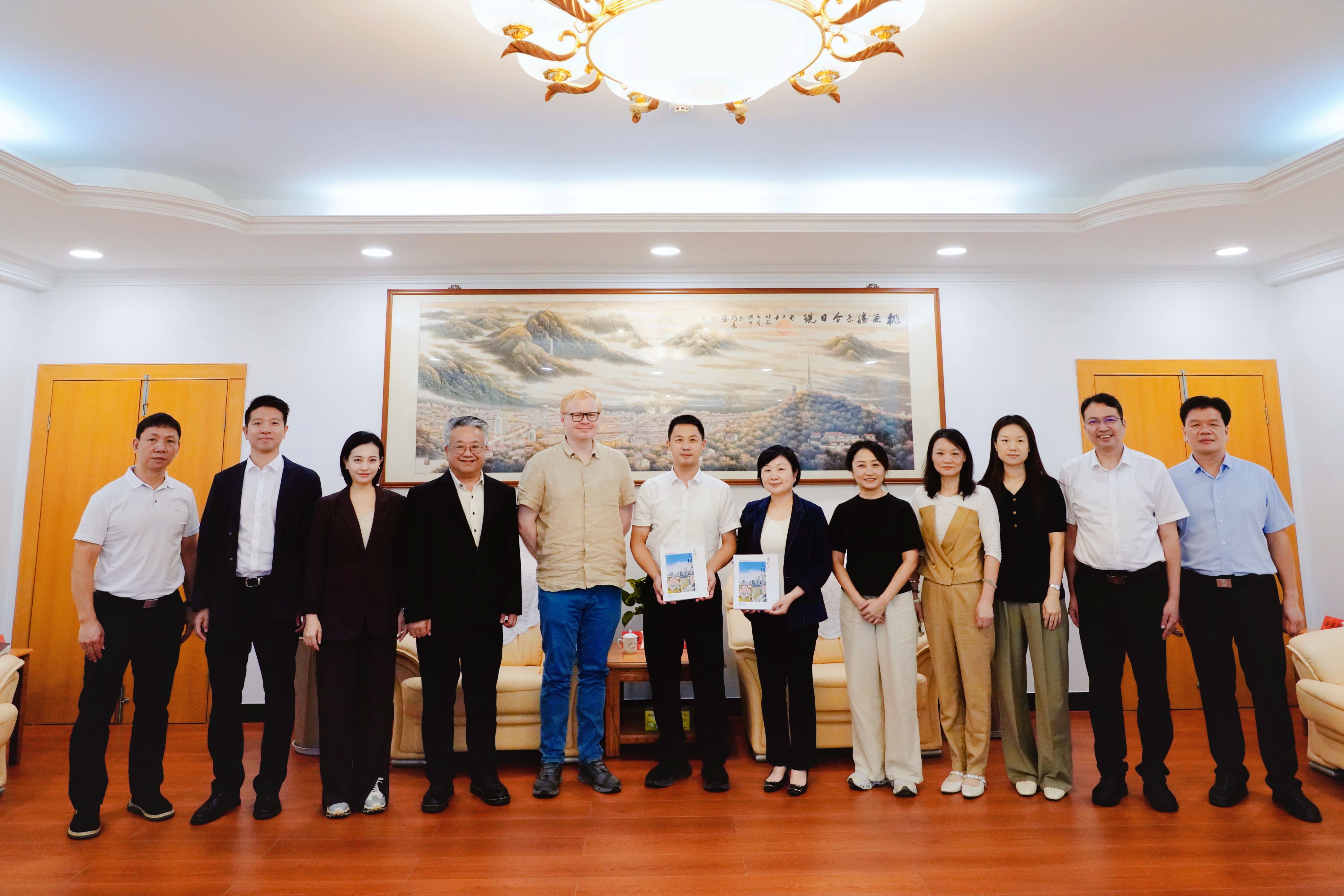 新加坡規劃之父劉太格之子回鄉謁祖 中新合作開啓新篇章