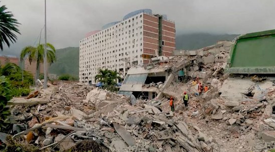 委內瑞拉強震遇難人數升至5398人