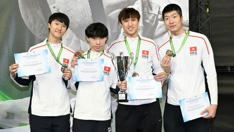 劍擊世錦賽：男花何承謙全勝入正賽 女重吳海諦及朱嘉望同步晉級