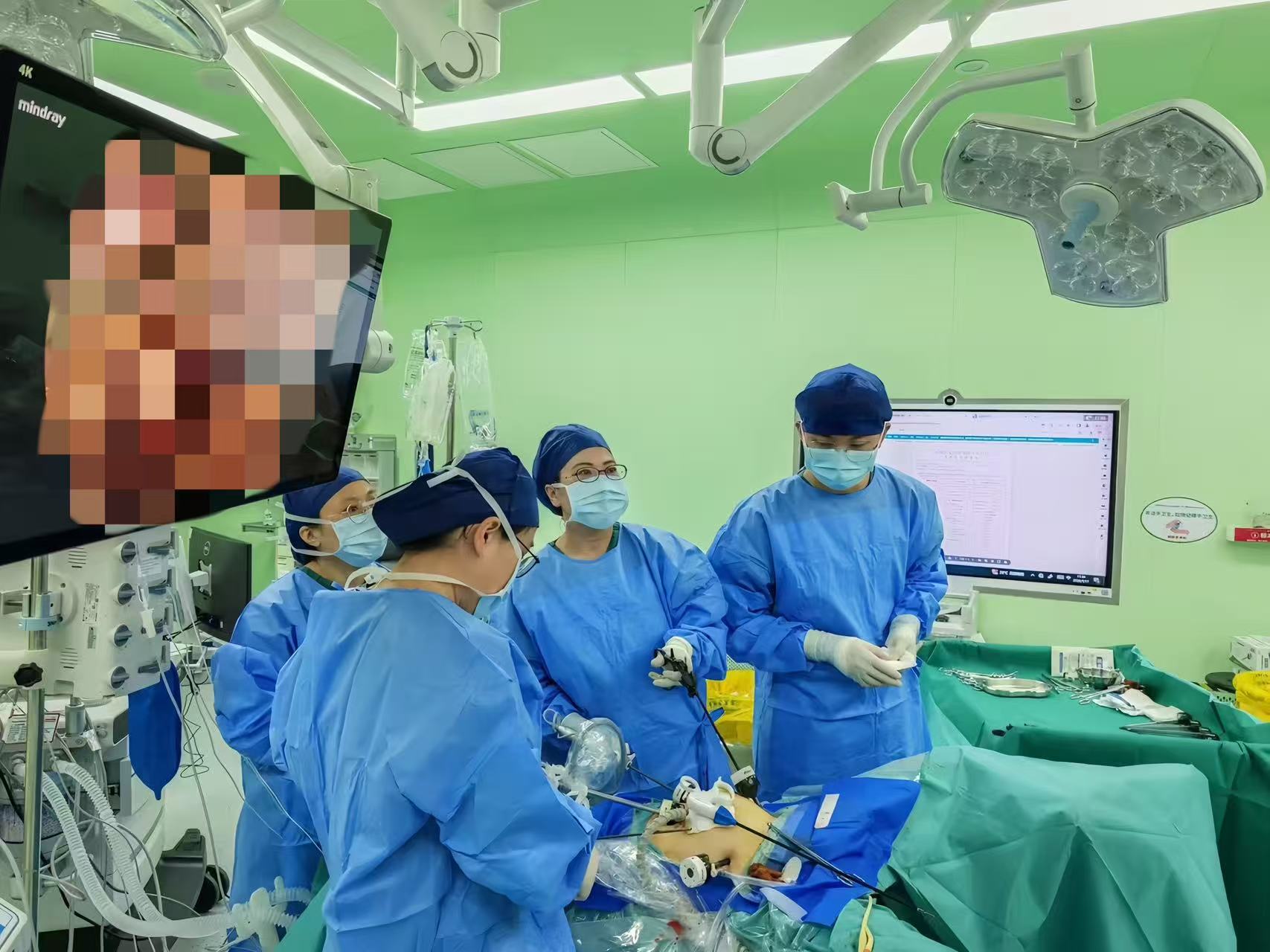 深圳龍崗區四院成功完成首例腹腔鏡子宮內膜癌分期手術