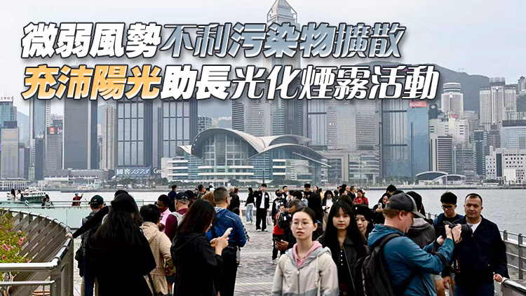 颱風紅霞｜本港空氣質素或達「嚴重」水平