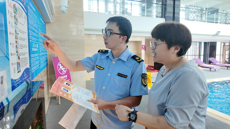 皖屯溪區文旅體局：常態化夯實暑期水上安全防線