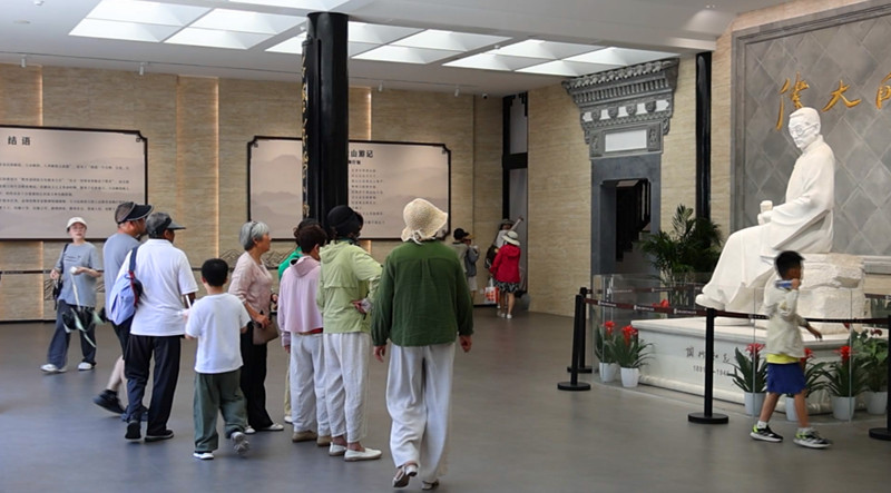皖歙縣：陶行知紀念館成暑期游「熱門」