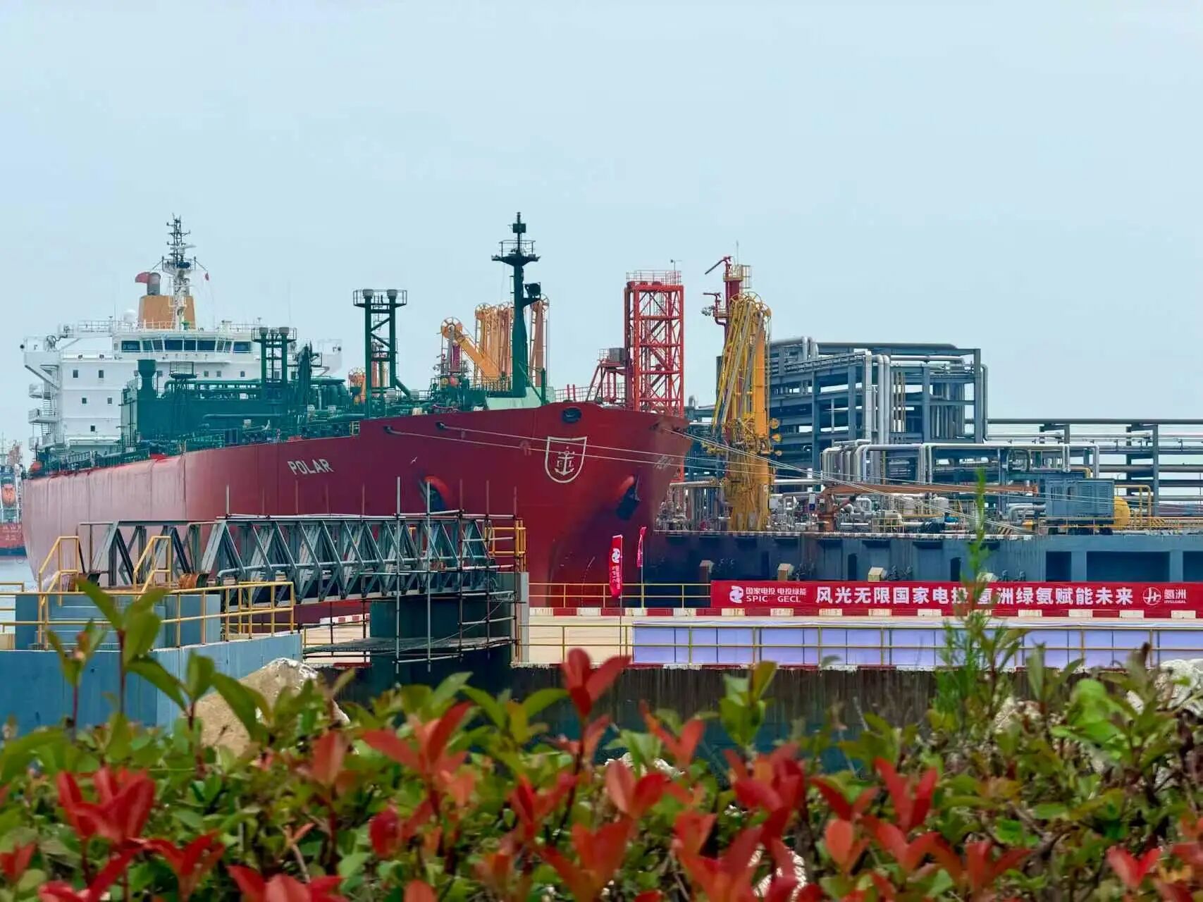 國家電投「氫洲·綠氨」實現規模化出口——創全球綠氨最大單批次出口紀錄，標誌我國綠色燃料產業邁入國際商業交付新階段