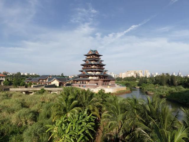 海南澄邁：東坡文化公園通潮閣開啟試運營