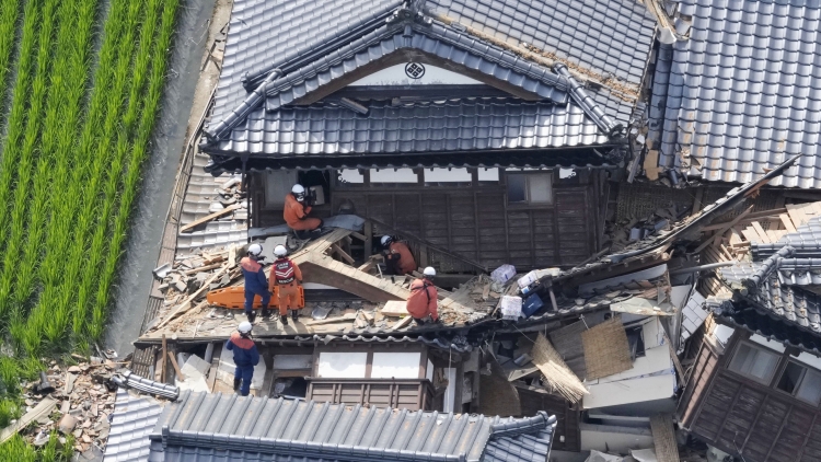 受當地地震影響 寄往日本的郵遞服務延誤
