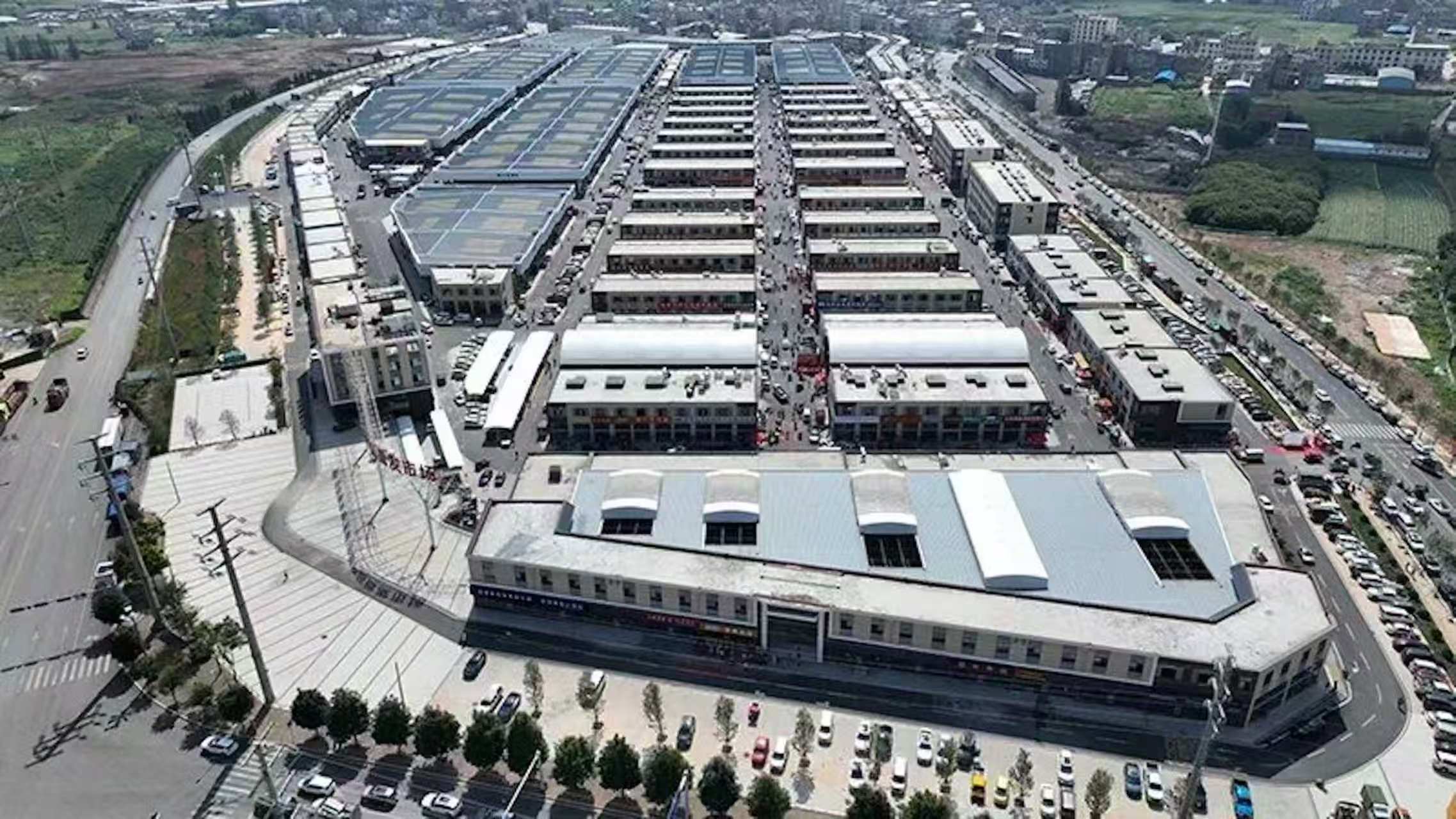 雲品出滇 | 又一農產品批發樞紐投入使用！滇東北「菜籃子」有了一站式集散平台