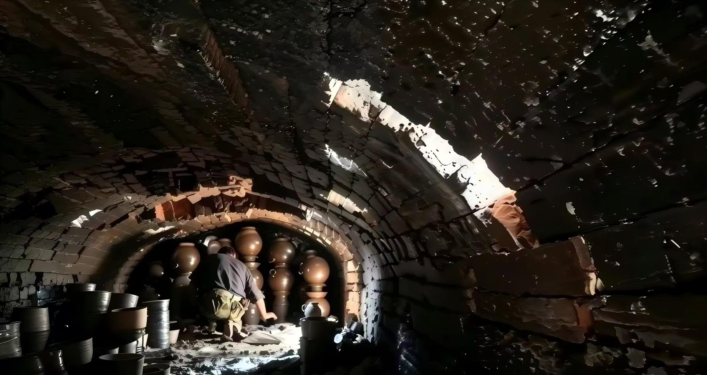 硯山百年老龍窯，出窯!