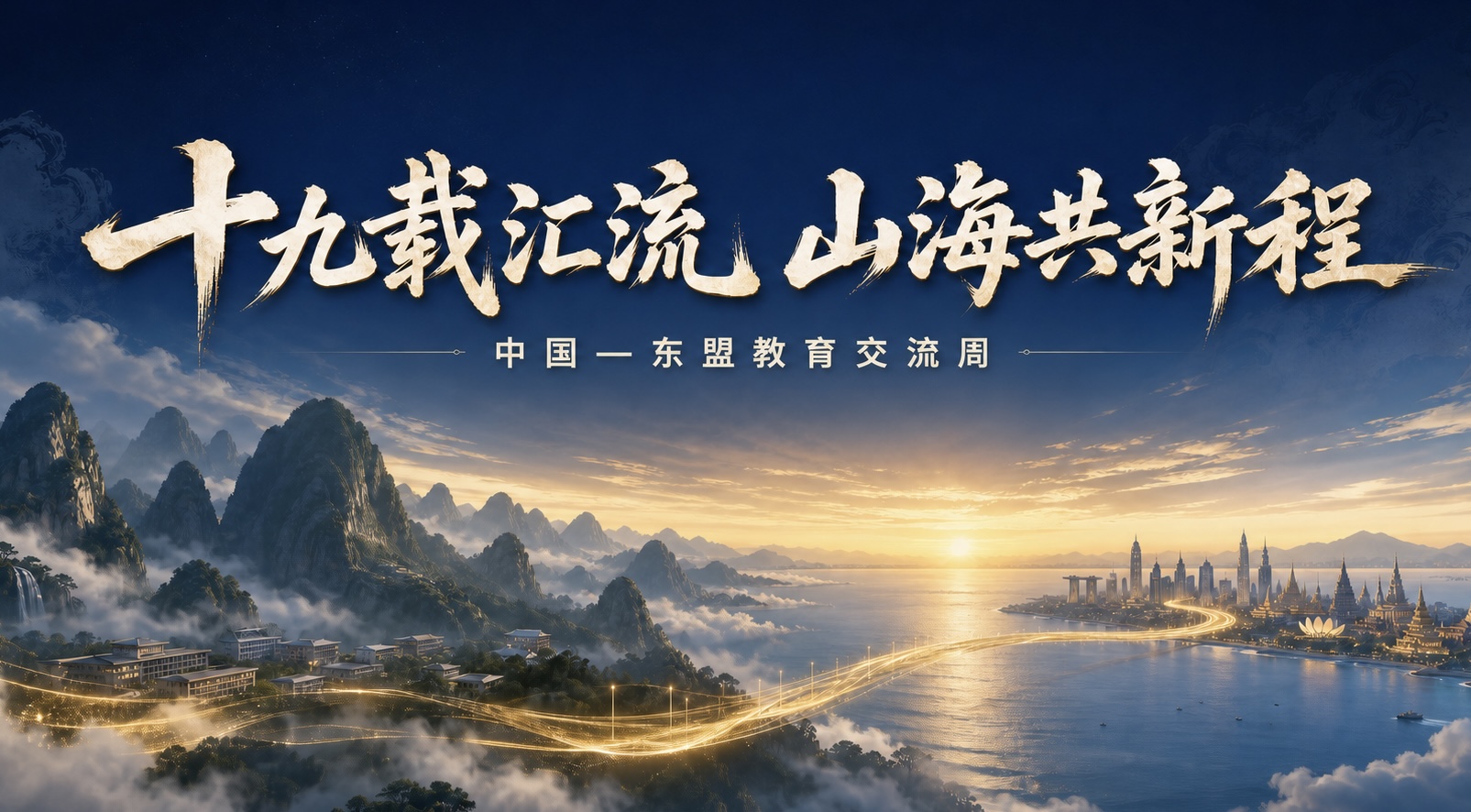有片丨十九載匯流 山海共新程  ——2026中國—東盟教育交流周以十九載合作歷程為脈絡  展現貴州攜手東盟