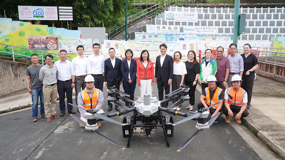 最大起飛重量150公斤高載荷無人機正式登場 陳美寶：低空經濟再邁新里程