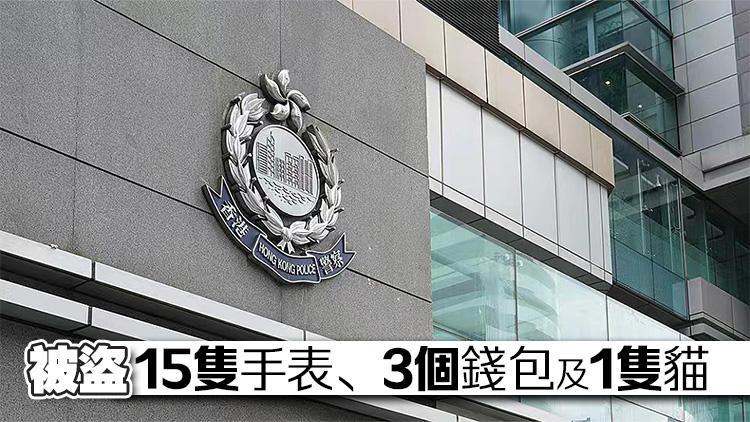 荃灣村屋遭爆竊 失38萬元手表現金