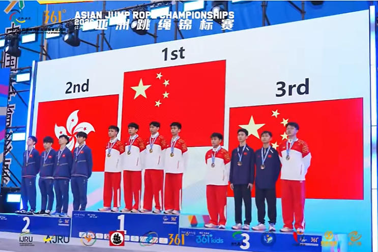亞錦賽4金3銀 花都跳繩隊兩破世績