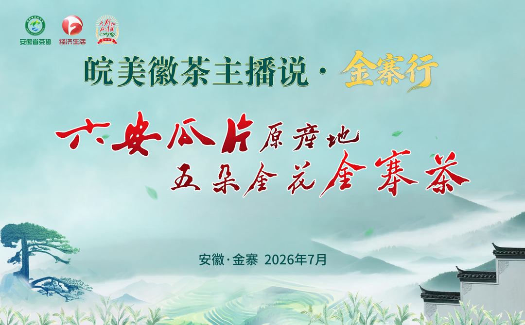 【皖美徽茶主播說】首站金寨  全景解鎖六安瓜片的產業答卷