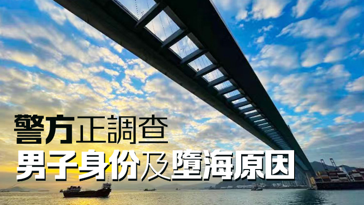  昂船洲大橋底驚現人形物體 一名男子當場不治