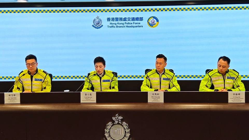 上半年63人車禍身亡 警方全港執法籲提高安全意識