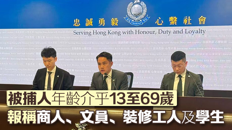 警破黑幫高利貸集團拘25人 涉以年利率282%放債逾2億 招徠未成年追數 