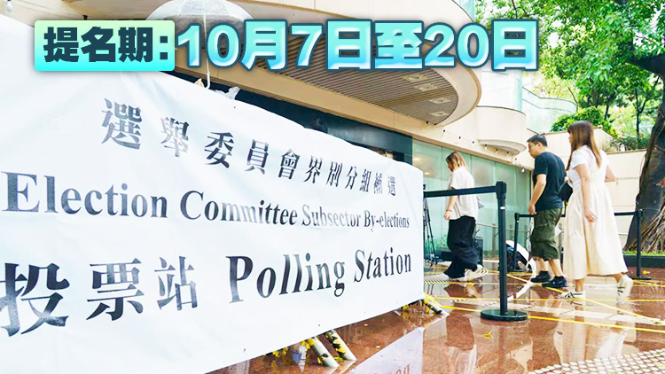 政府刊憲：選委會界別分組一般選舉11月22日舉行