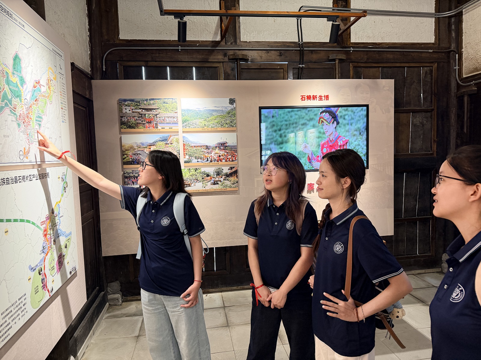 高校師生實踐團深入北川  調查了解羌鄉文化傳承與發展變遷