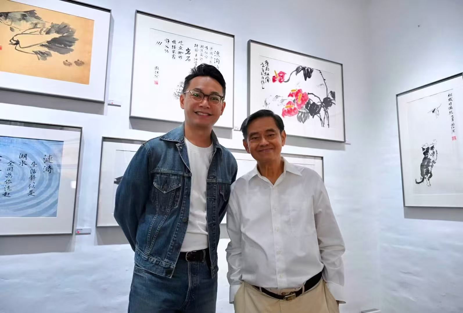 伍常策展 鄭國江十年水墨個展《幸運是我》盛大開幕