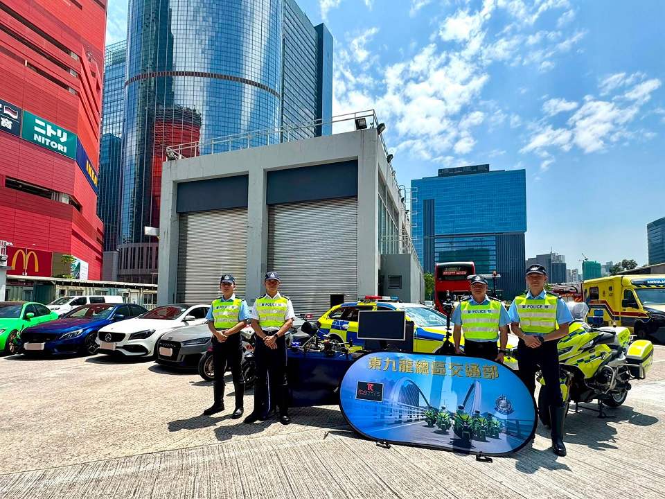 警方首次運用無人機執法 高空巡邏拘10人
