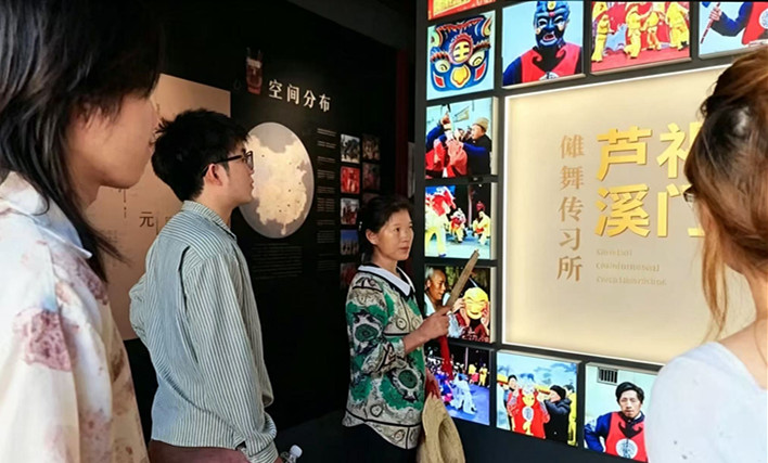 皖祁門：學子踏訪茶鄉蘆溪 零距離觸摸非遺體驗民俗