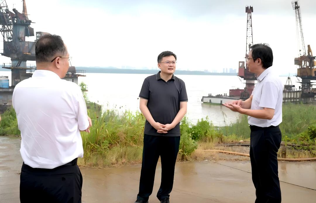 王璽瑋督導檢查防汛防颱風和河湖長制落實情況