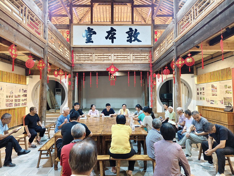 皖黟縣洪星：榜樣引領樹新風 文明花開滿鄉野