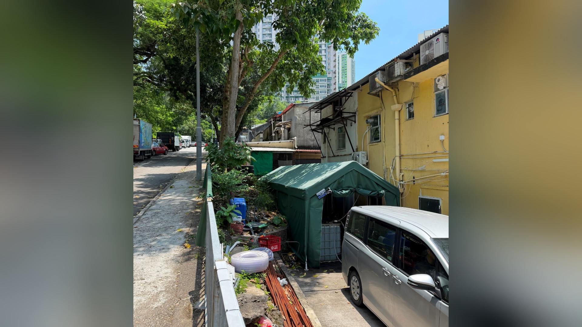 消防處葵涌破非法加油站 檢獲4600公升柴油