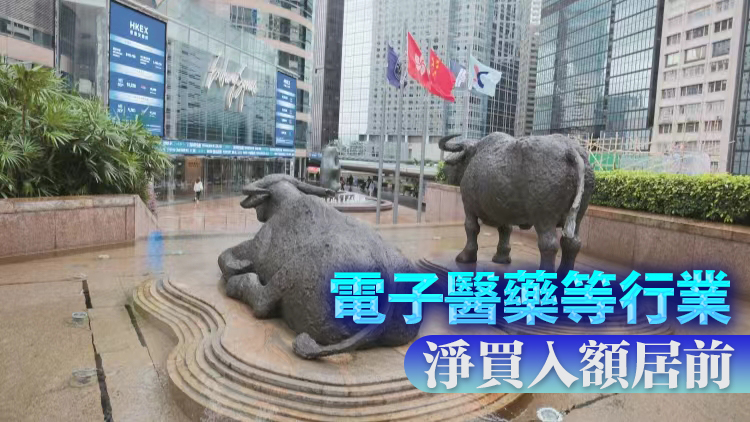 今年以來南下資金淨買入超3700億港元
